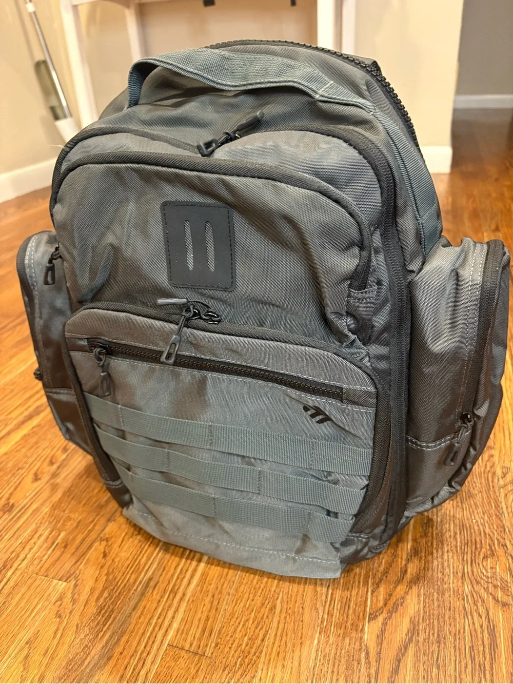 Outdoor Baby Dads Got It Tactical Backpack Diaper Bag Dark Gray 30L